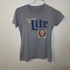 Miller Lite Top - Grey